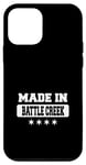 Coque pour iPhone 12 mini Battle Creek - "Fabriqué à Battle Creek"