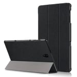 samsung Samsung Tab A 10.5 (2018) Tri-Fold PU Case Black