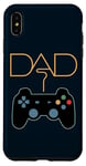 Coque pour iPhone XS Max Gamer Dad Manette de jeu vidéo pour la fête des pères