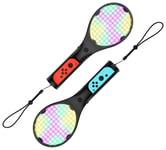 STEALTH Joy-Con Light Up Tennis Rackets For Switch Twin Pack