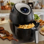 Digital LCD Air Fryer 3.2L Low Fat Cooker Oven Multi-Function Detachable Basket