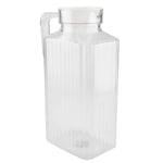 Water Jugs, Acrylic Transparent Juice Bottle Ice Cold Juice Carafe with Lid Jug Kettle for Red Wine, Wine, Juice, Milk, Ice Cold Water, etc.(1800ml)