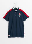 Tu England Rugby Navy Polo Top L male
