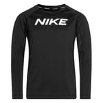 Nike Pro Treningsgenser Dri-fit - Sort/hvit Barn Baselayer male