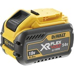Dewalt DCB547-XJ XR Flex Volt Battery, 18 V, Yellow/Black, 9 A