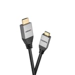 celexon HDMI till Mini Kabel med Ethernet - 2.0a/b 4K 3,0m Professional Line