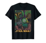 Star Wars Boba Fett Vintage Comic Book T-Shirt