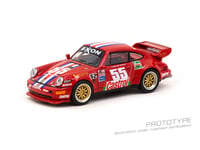 (In Stock) Tarmac Works x Schuco 1:64 Porsche 911 RSR 3.8 Red Diecast Model Car
