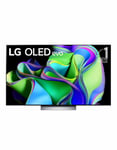 LG OLED evo OLED55C34LA.AEU TV 139,7 cm (55 ) 4K Ultra HD Smart TV Wifi Argent - Neuf