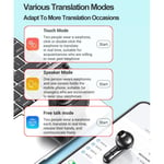 Translator Earbuds BT 5.3 Wireless Real Time Translation Earbuds 144 Languag NEW