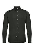 Hackett London Garment Dyed Oxford Khaki Green