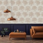 Superfresco Easy Enchanted Trees Rose Gold Wallpaper Paste The Wall 104877