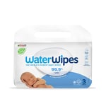 WaterWipes 3x60 plastic free baby wipes