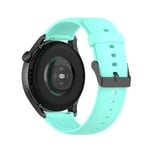 Huawei Watch GT2 Pro / Huawei Watch GT 42mm - Silikone urrem 22 mm - Blågrøn
