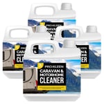Caravan & Motorhome Cleaner Removes Black Streaks, Algae & More 4 x 2L