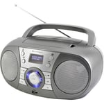 soundmaster SCD1800TI CD-radio DAB+, FM AUX, Bluetooth,