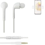 Earphones for Motorola Moto G73 5G in earsets stereo head set