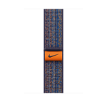 Apple Nike-sportloop i Game Royal/Orange, 45 mm