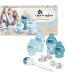 Tommee Tippee Closer To Nature Newborn Starter Set Blue Anti Colic 