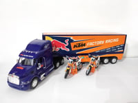 2022 KTM Red Bull Factory Racing Truck Motocross Scale 1:32 MXGP + 1:18 Bike x2 