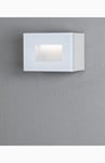 Konstsmide Chieri seinälyhty 4W LED Suorakulmainen valkoinen
