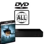Panasonic Blu-ray Player DP-UB150EB MultiRegion for DVD inc Black Hawk Down UHD