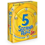 5 Second Rule Game Jr. - Simple Questions Card Game for Family Fun, Party, Kids, Travel, Game Night & Sleepovers - Think Fast and Shout Out Answers - For Ages 6+