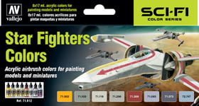 Vallejo Paint Set Star Fighters Colors