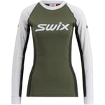 Swix RaceX Classic Langermet Dame Olive/Bright White, M