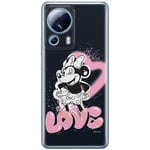 ERT GROUP mobile phone case for Xiaomi 13 LITE/CIVI 2 original and officially Licensed Disney pattern Minnie 079 optimally adapted to the shape of the mobile phone, case made of TPU