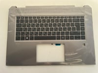 For HP ZBook Studio x360 G5 L34210-261 Palmrest Top Cover Keyboard Bulgarian NEW