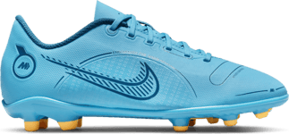 Nike Jr Mercurial Vapor 14 Club Fg/mg Fotbollsskor Chlorine Blue blå unisex US 2.5
