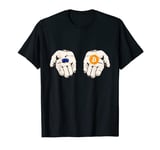 Bitcoin The Orange Pill 21 Million Stack Sats Bitcoiner BTC T-Shirt