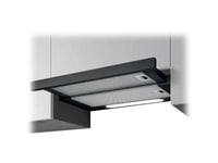 Elica Elite 14 Lux Bl/A/60 - Kåpa - Teleskopisk - Bredd: 59.8 Cm - Djup: 28 Cm - Utsug Och Återcirkulering (-) - Svart