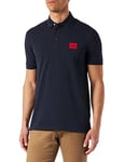 HUGO Men's Dereso222 Polo Shirt, Dark Blue405, XL