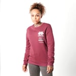 Teenage Mutant Ninja Turtles Bebop And Rocksteady Women's Sweatshirt - Burgundy - S - Burgundy