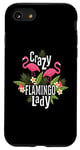 iPhone SE (2020) / 7 / 8 Crazy Flamingo Shirt Crazy Bird Lady Flamingos Flamingo Lady Case