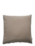 Pudebetræk-Hør Basic-Vasket Home Textiles Cushions & Blankets Cushion Covers Beige Au Maison
