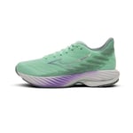 Mizuno Wave Rider 28 STL 41 Dam Grön Löparskor för komfortabel löpning