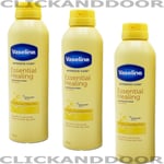 3 X Vaseline Intensive Care Essential Healing Spray Body Lotion 190ml