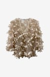 Ida Sjöstedt - Blus Myla Top - Beige