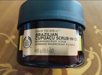 The Body Shop Spa Of The World Brazilian Cupuacu Scrub-In-Oil 440g Sealed New