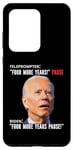 Coque pour Galaxy S20 Ultra Funny Biden Four More Years Teleprompter Trump Parodie