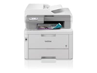 Brother MFC-L8390CDW, LED, Colour printing, 600 x 2400 DPI, A4, Direct printing, White