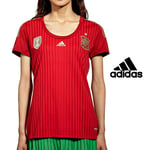 Adidas Womens Spain National Football Top T Shirt World Champion Edition Soccer
