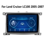 SADGE 9 Pouces de Navigation GPS de Voiture Autoradio stéréo pour Toyota Land Cruiser 100 2005-2007, Lecteur MirrorLink avec Bluetooth Android WiFi FM USB Nav 2 Din + 1 g 16g