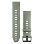 Garmin QuickFit® 20 Silikonrem One Size Unisex Grön - Perfekt tillbehör för din klocka på Löparshop.se
