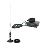 PNI Pack CB-Radio Escort HP 8001L ASQ + CB S75 Antenne avec Aimant