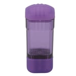 (Transparent Purple)8ml Scalp Applicator Transparent Empty Roller Bottle SLS