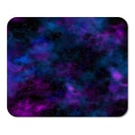 Mousepad Computer Notepad Office Blue Space Beautiful Galaxy Digital for Books Journals Sites Pink Abstract Dark Home School Game Player Computer Worker Inch